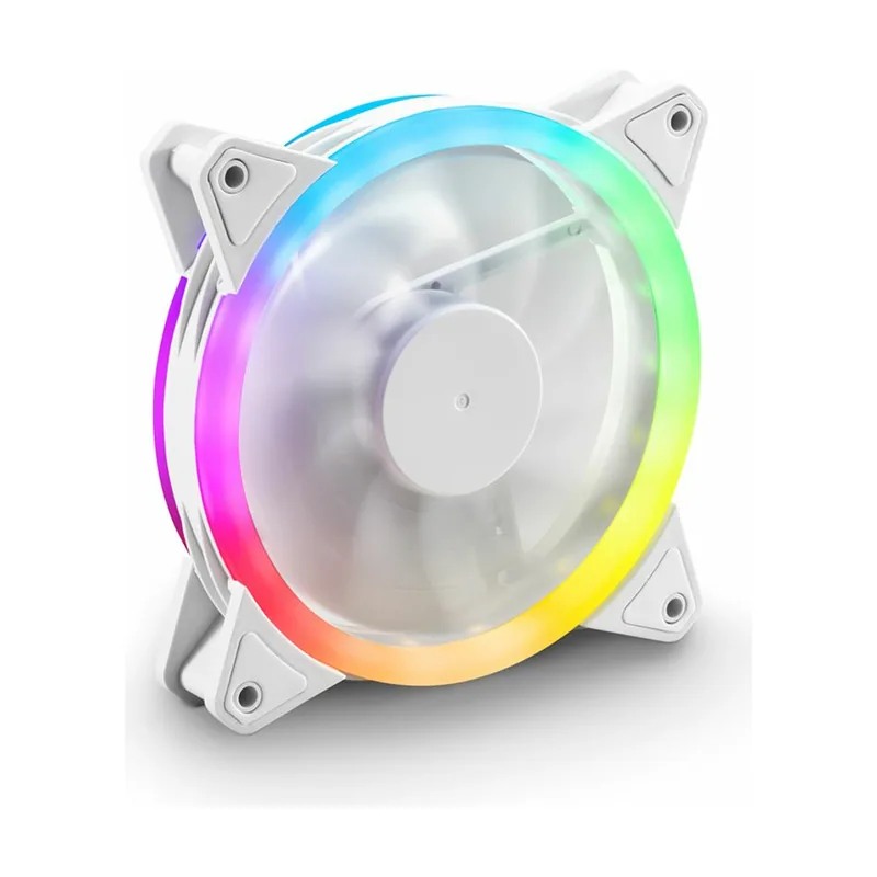 Sharkoon Shark Blades PWM Carcasa del ordenador Ventilador 12 cm Blanco 1 pieza s