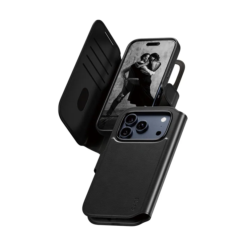 CARE by ® Feature Case Tango Two-in-One Wallet w. MagSafe iPhone 17 Pro funda