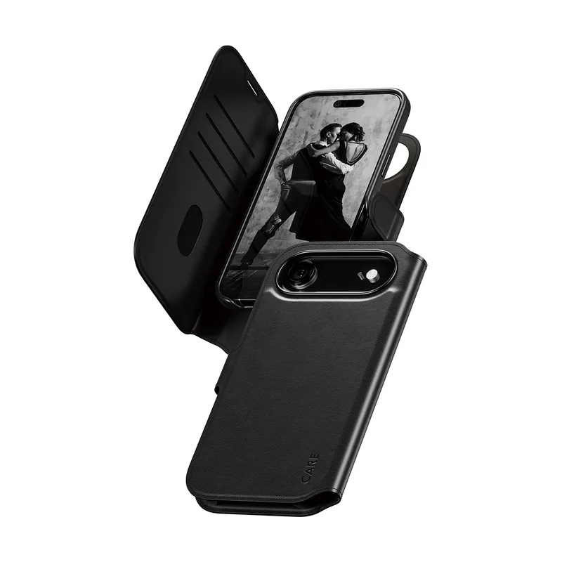 PanzerGlass CARE by ® Feature Case Tango Two-in-One Wallet w. MagSafe iPhone Air funda