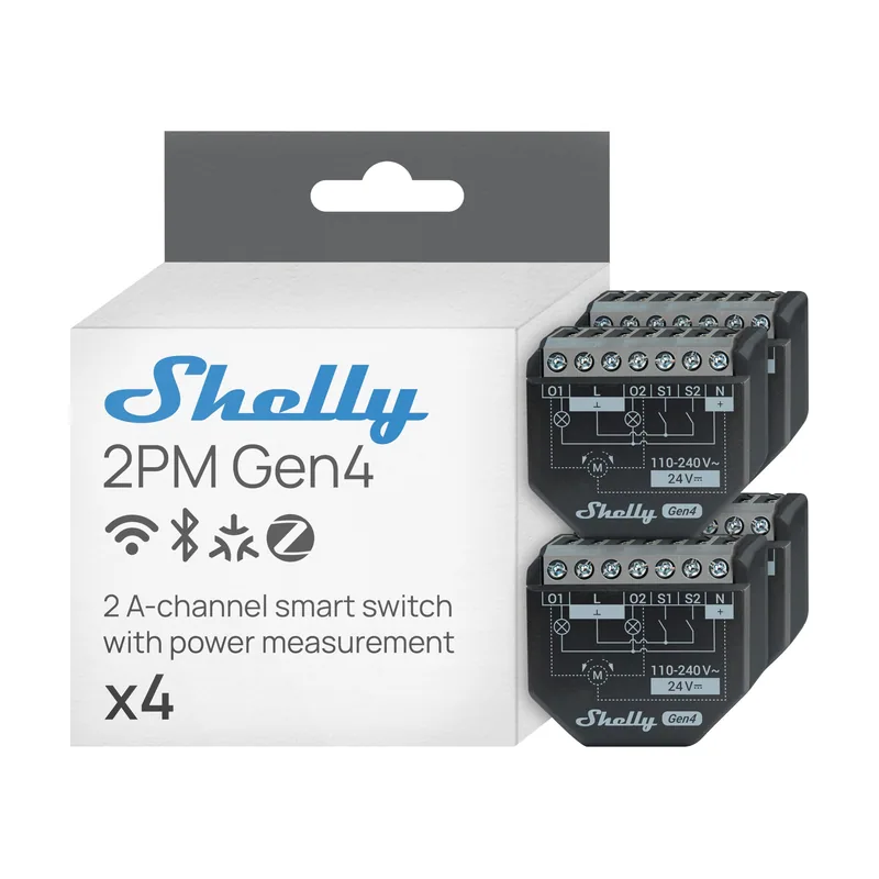 Shelly 2PM Gen4