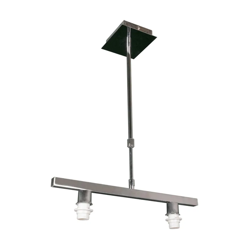 Armazón para lámpara de techo sydney 2xe14 l.43xan.12xal.reg.cm cromo