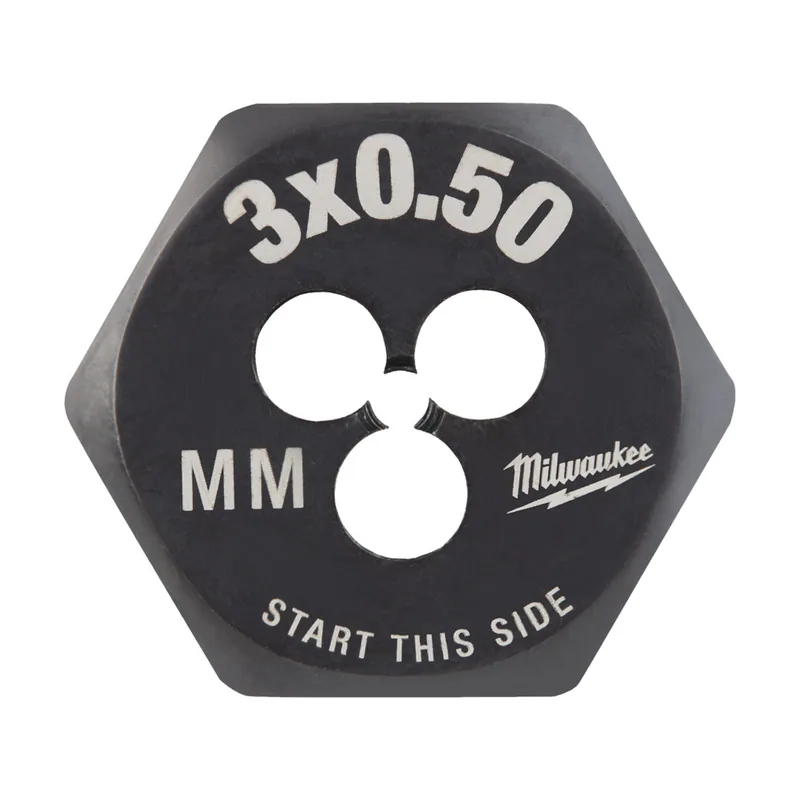Milwaukee narzynka sześciokątna m3-0,50 mm