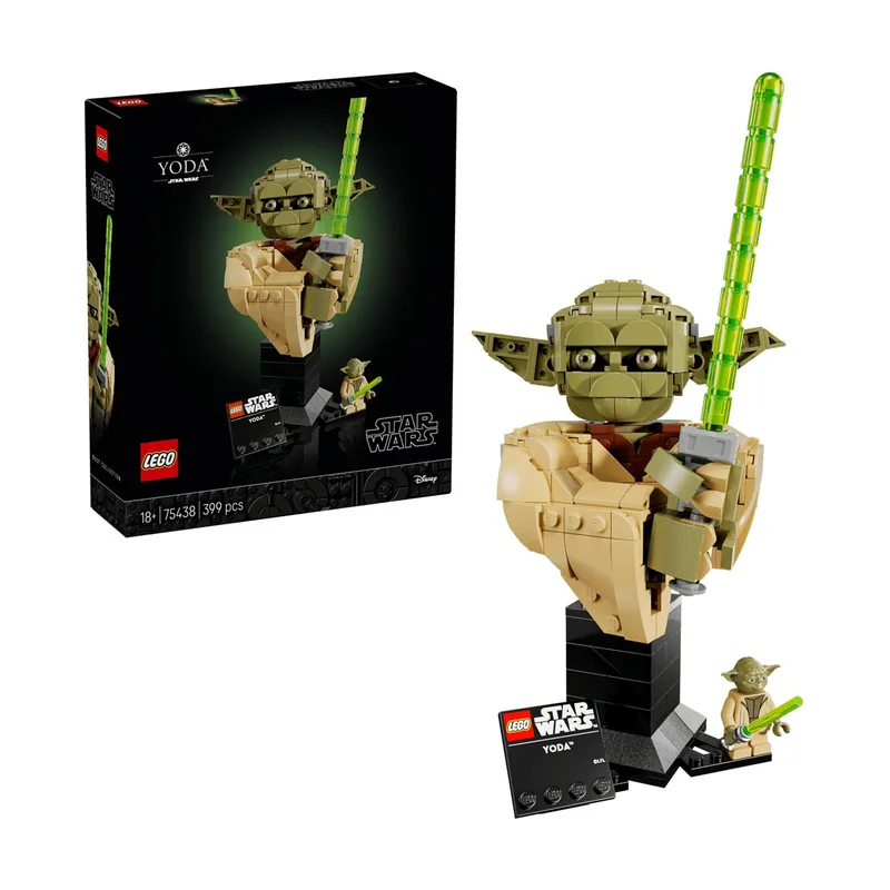 Lego Star Wars 75438 Busto de Yoda