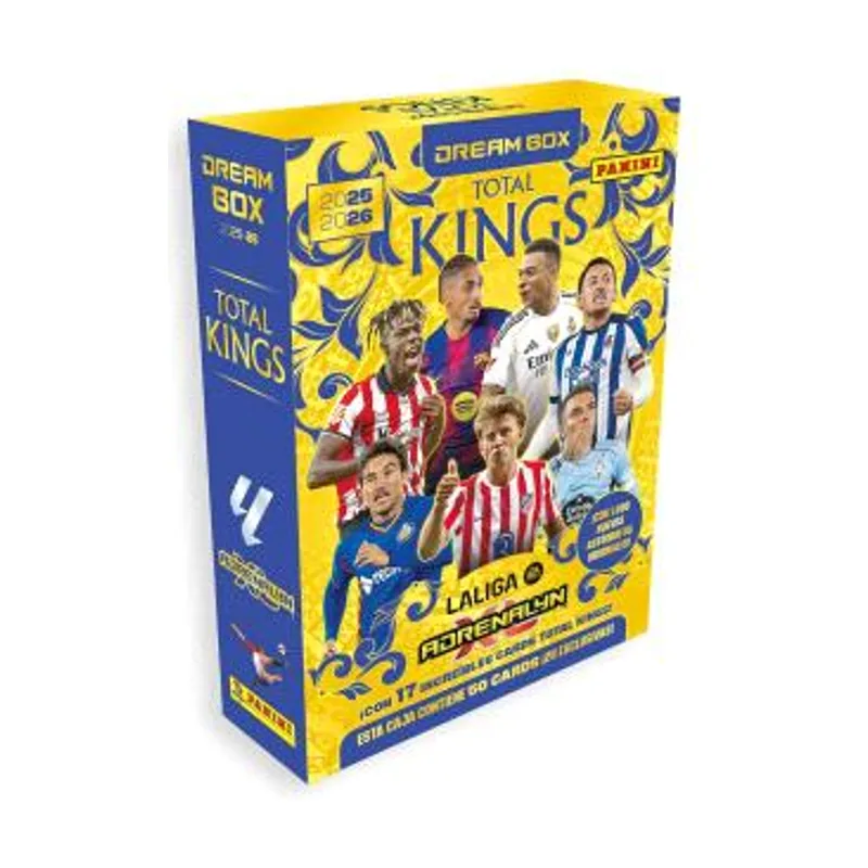 Caja Adrenalyn XL LaLiga EA Sports 2025/26 Dream Box Total Kings Colección