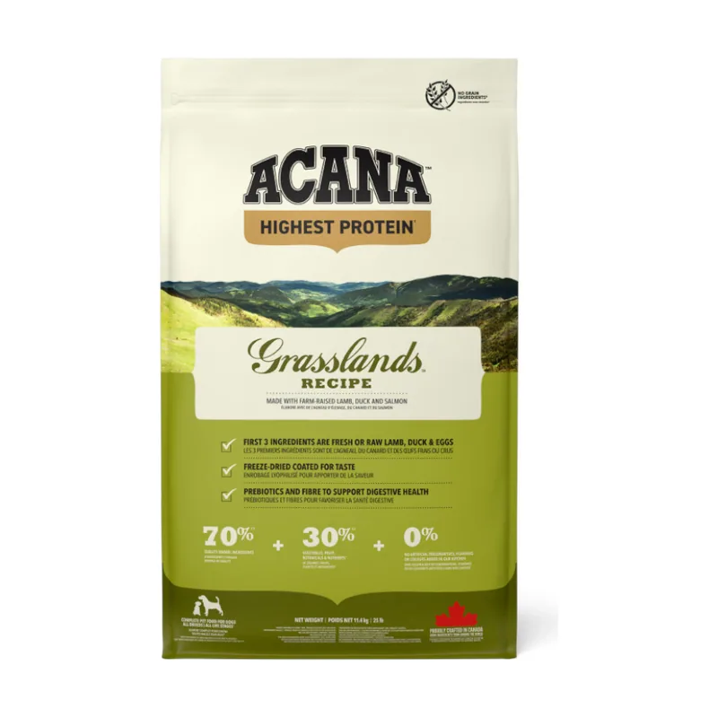 Acana 11.4 kg Grasslands pienso