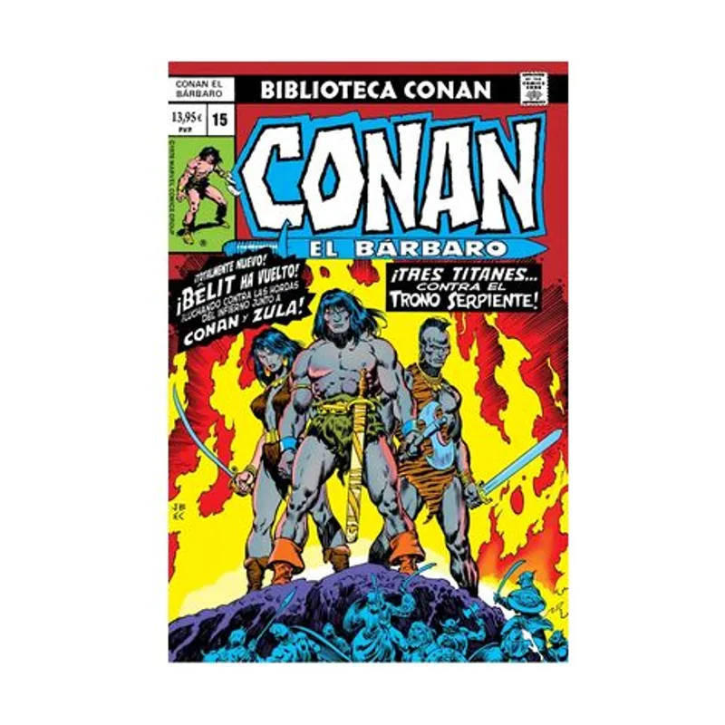 Conan el Bárbaro 15 Biblioteca Conan
