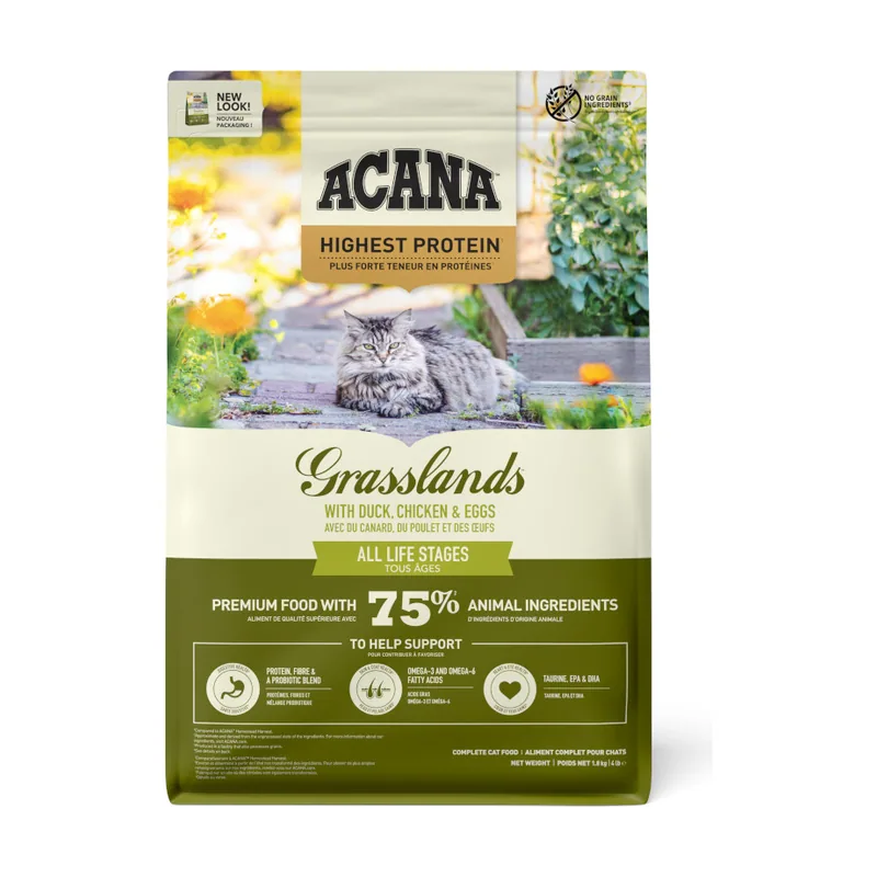 Acana 1.8 kg Grasslands pienso para gatos