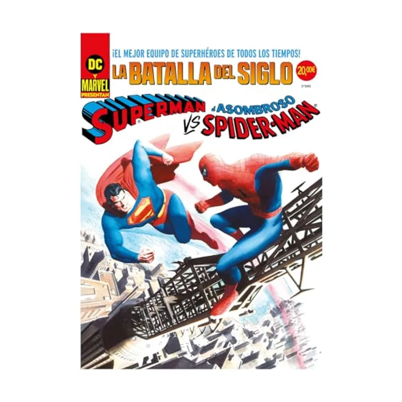 Dc-marvel edición facsímil. superman vs. el asombroso spiderman alternativa