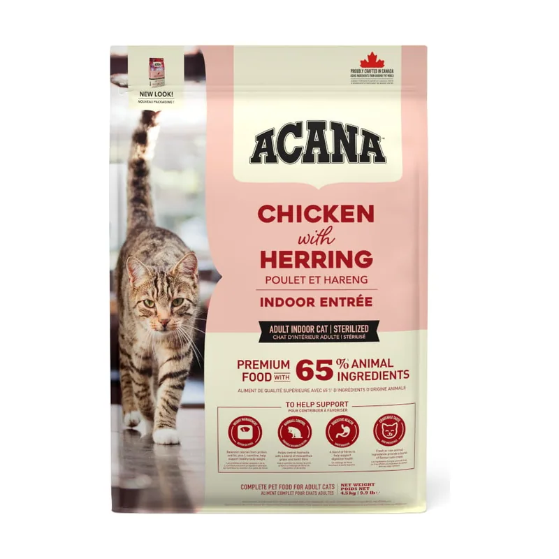 Acana 4.5 kg Entrée pienso para gatos de interior