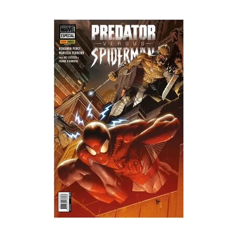 Predator versus spiderman marvel one-shot