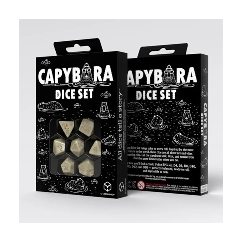 Q Workshop Juego de dados Capybara Sleepie