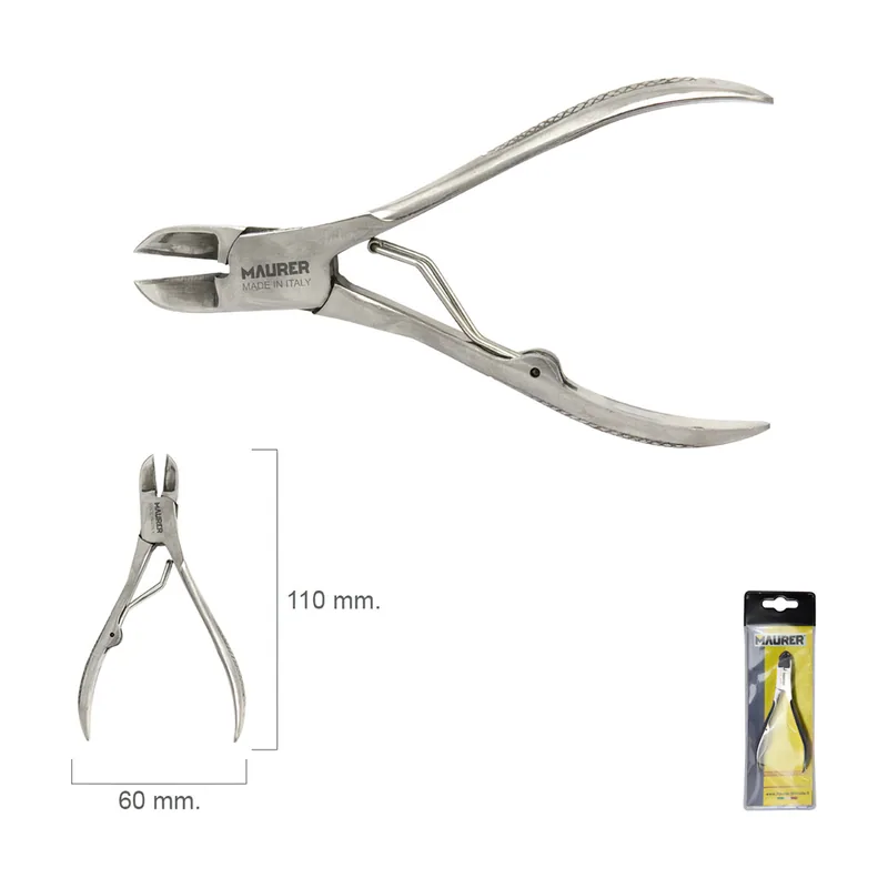 Pinza cortauñas 104 mm.