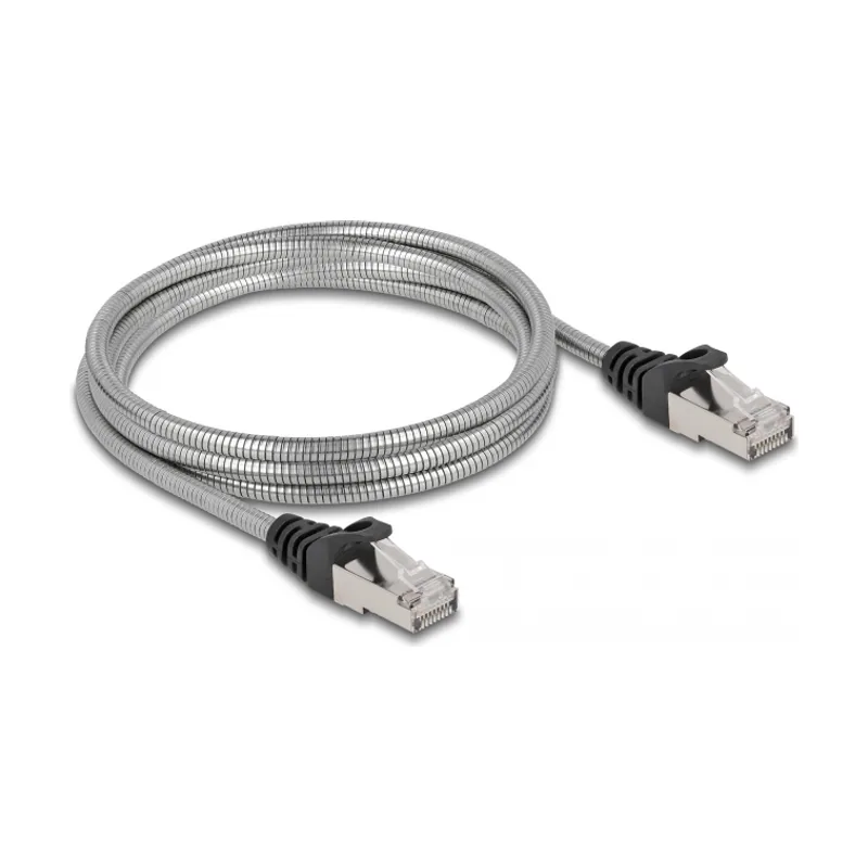 Cable RJ45 Cat.6A U/FTP con cubierta metálica 2 m