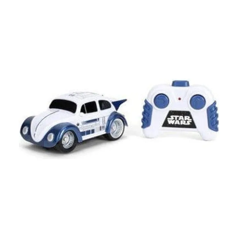 Jada Toys Star Wars RC Coche Volkswagen Beetle R2-D2 Aproximadamente 14 cm