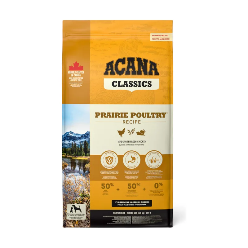 Acana 14.5 kg Classics Prairie Poultry pienso