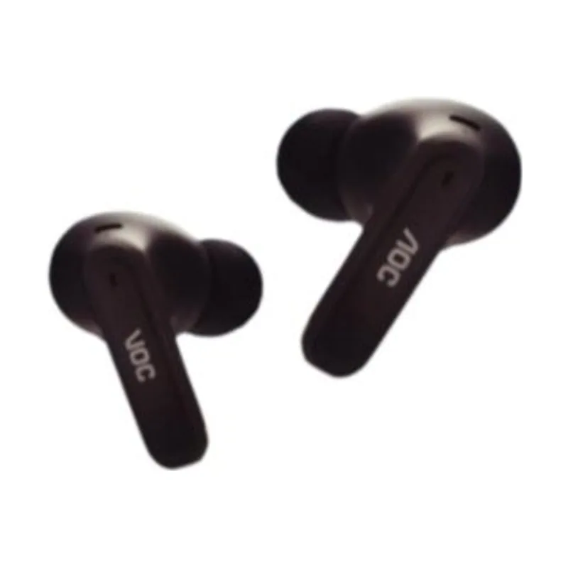 AOC Auricular intrauditivo bluetooth act1511bk tws ipx4 mic negro reproduccion carga usb-c tacti