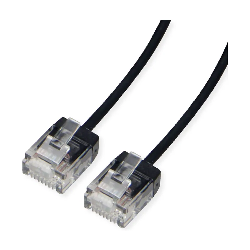 21.15.4465 cable de red Negro 5 m Cat6a U/UTP UTP