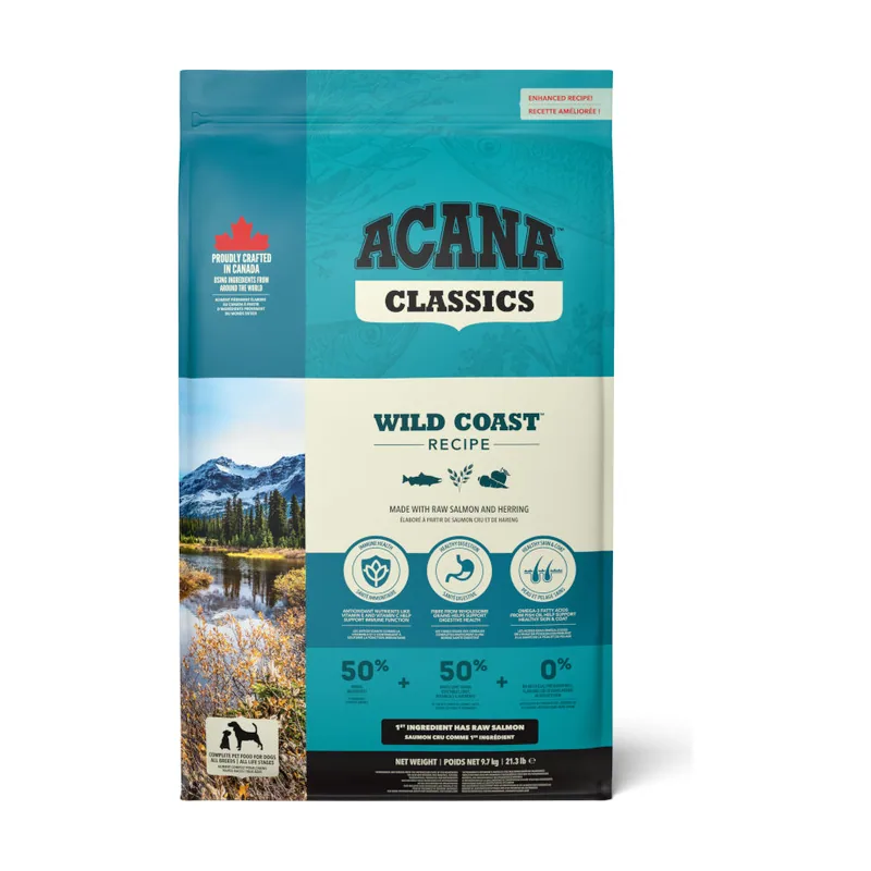 Acana 9.7 kg Classics Wild Coast Pescado pienso