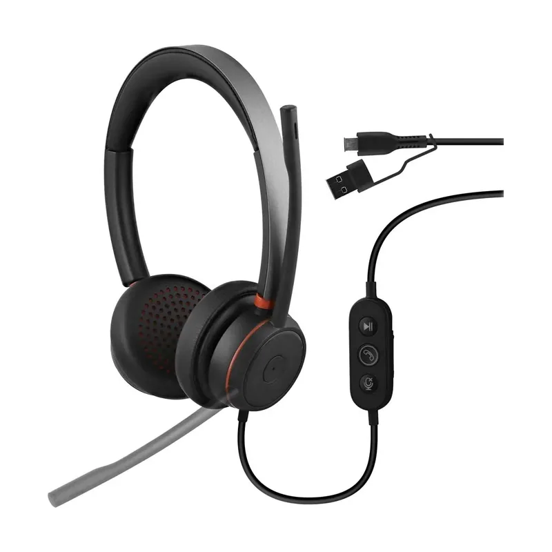 Auriculares profesionales con cable optimizados para Teams USB-A y USB-C ACTIV400S