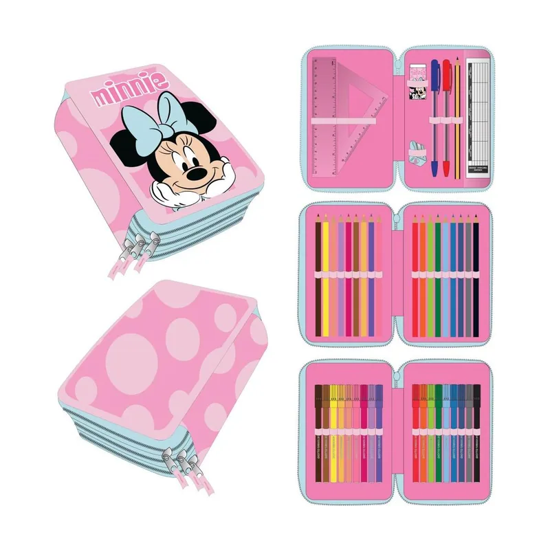 Cerdá Plumier Escolar Minnie Mouse Niña
