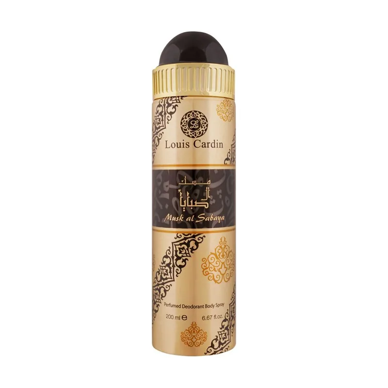 Musk al sabaya perfumed deodorant body spray 200ml