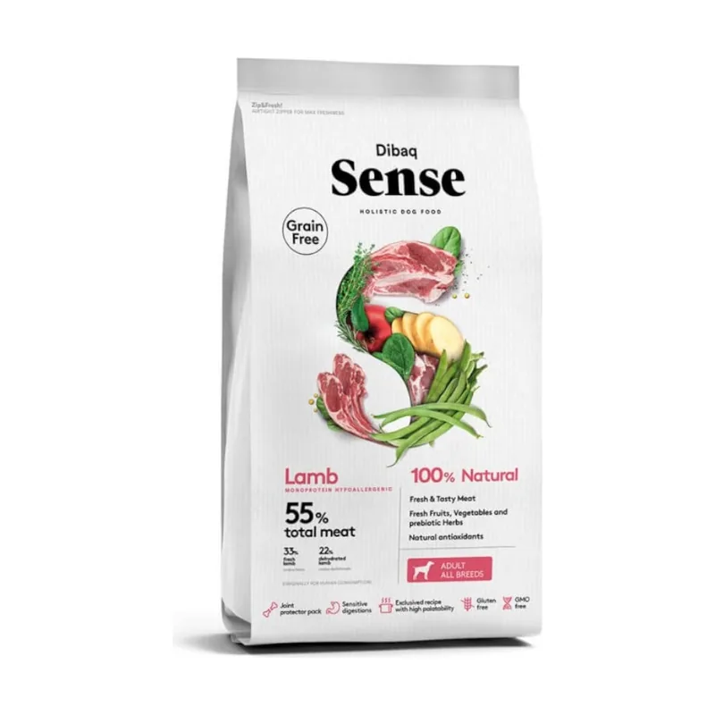 Dibaq 12 kg Sense Adult Grain Free Cordero pienso