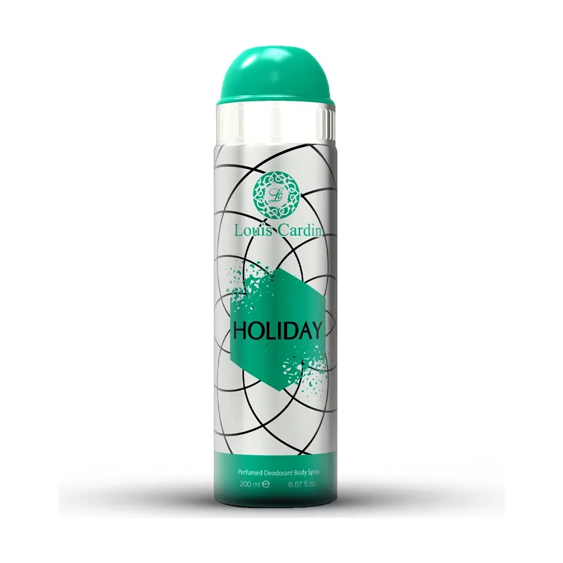 Holiday perfumed deodorant body spray 200ml