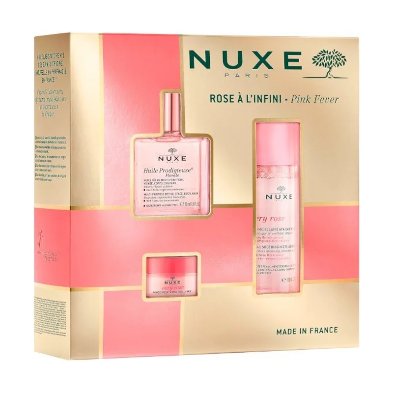 Nuxe Cofre Tratamiento Facial Rosa La Vie en