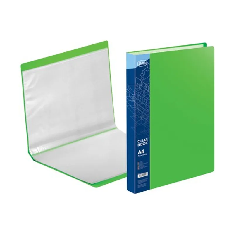 Carpeta fundas tarifario pvc a4 40 f