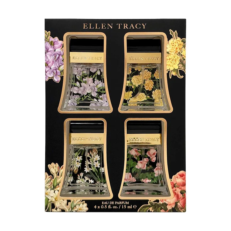 Gift set courageous edp + confident edp + radiant edp + inspiring edp