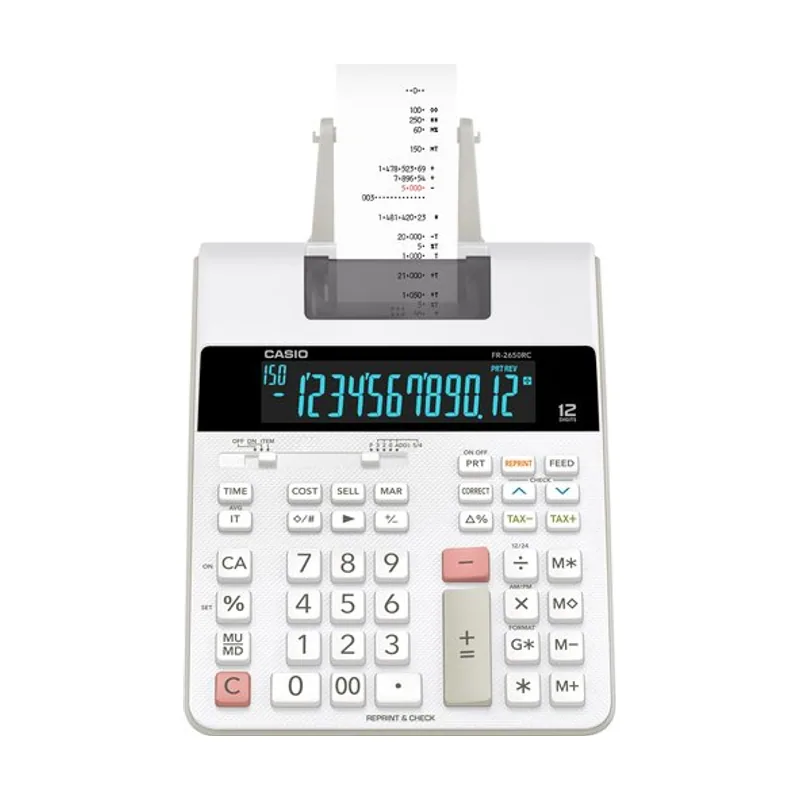 FR-2650T calculadora Escritorio Calculadora de impresión