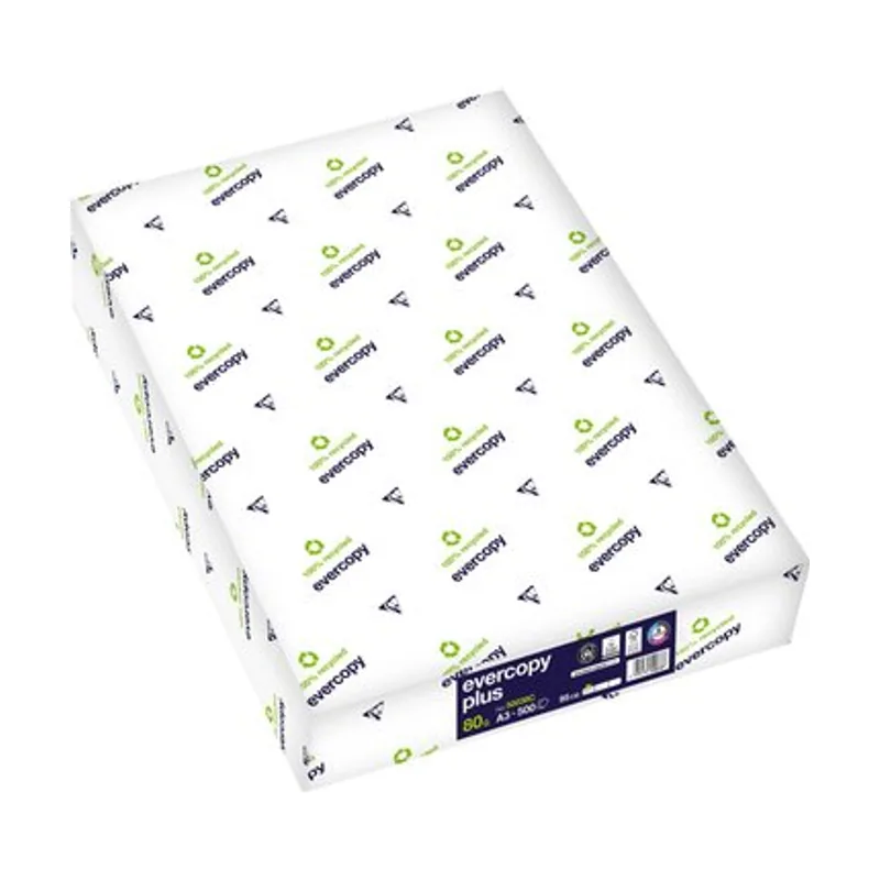 Papel reciclado a3 evercopy plus