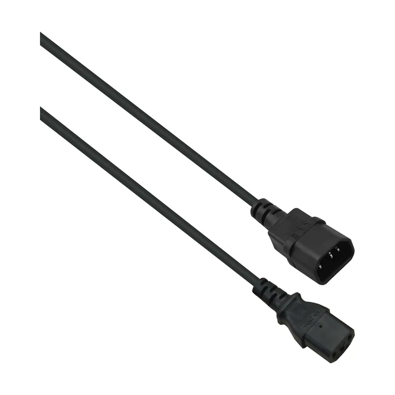 Helos 262662 cable de transmisión Negro 5 m C14 acoplador C13 acoplador