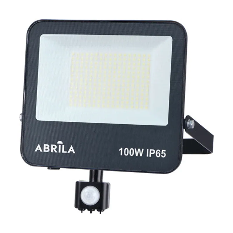 C/sensor boiro 100w 6500k negro 10000lm