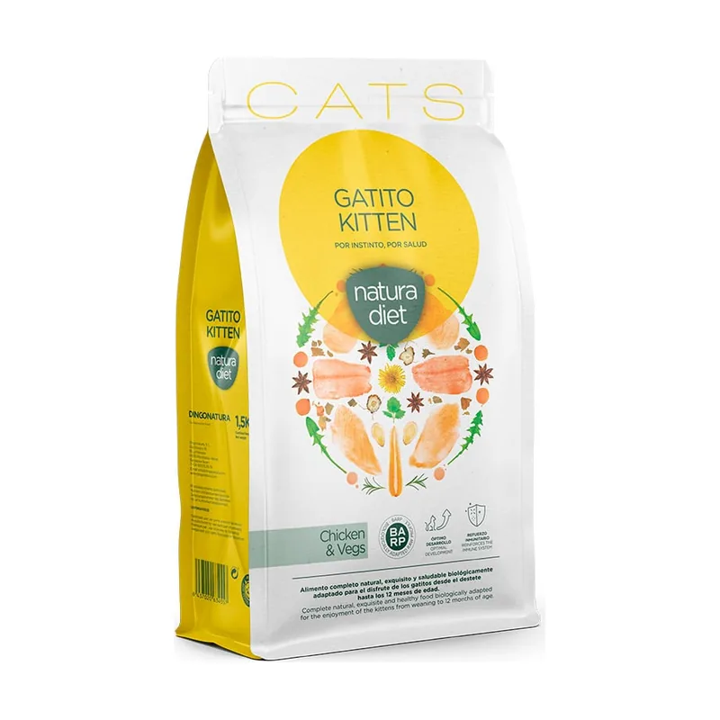 Natura Diet 3 kg Kitten Pollo pienso
