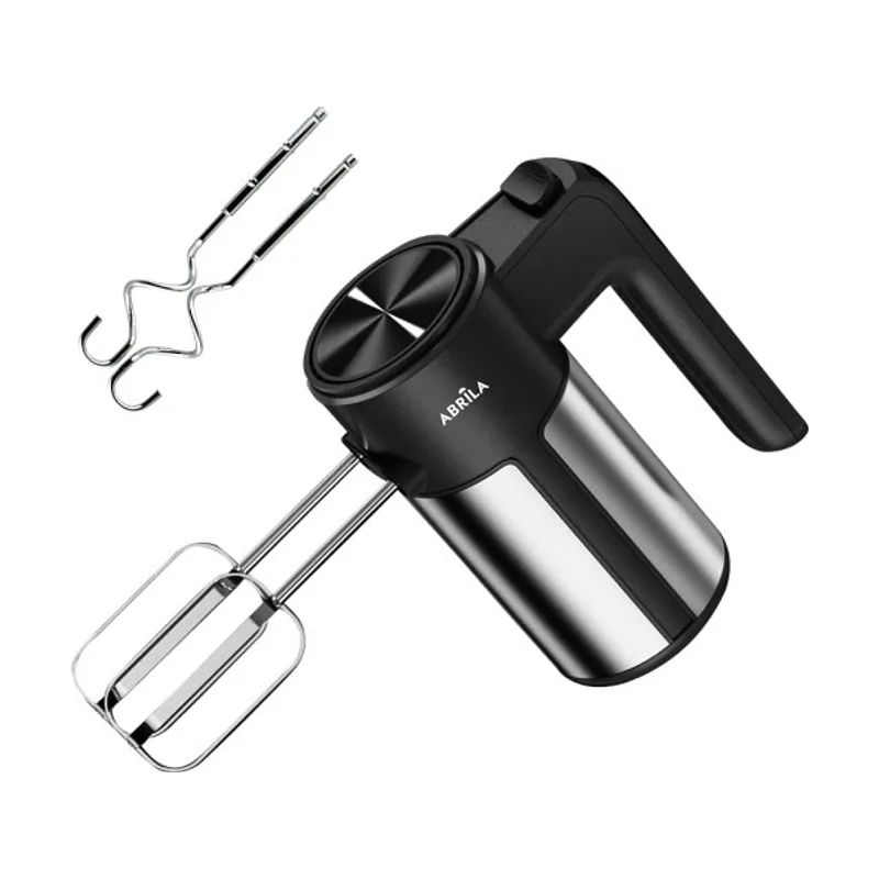 Varillas monei negro/acero 500w 6vel ergonomicaa montar-batir-mezclar-amasar 30x19x9cm