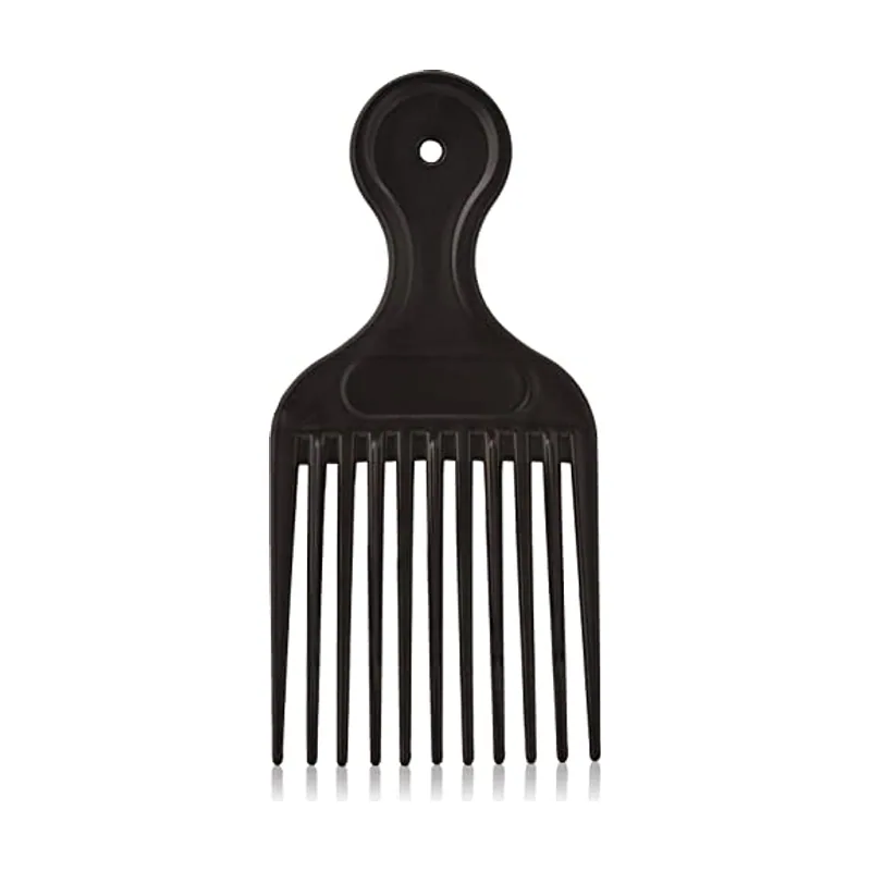 Plástico peine Afro