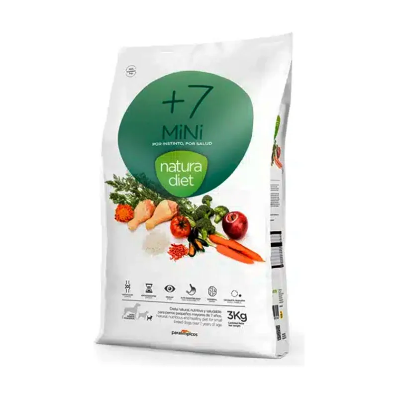 Natura Diet 3 kg +7 Mini pienso