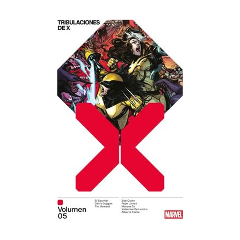 Panini Marvel premiere. tribulaciones de x 05