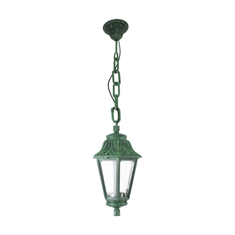 Fumagalli Colgante anna 1xe27 ip55 al.80xd.22cm resina