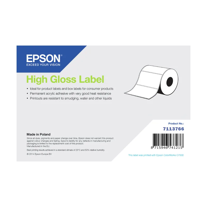 High gloss label rezept
