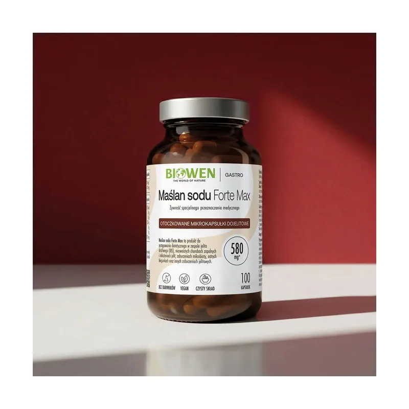 Butirato de sodio 580 mg