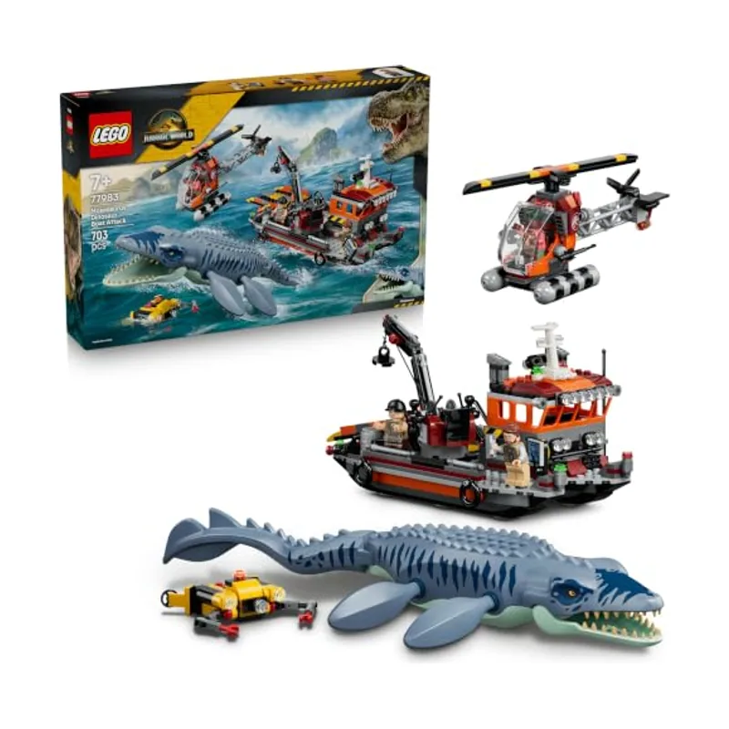 Jurassic World Ataque del Dinosaurio Marino Mosasaurus 77983