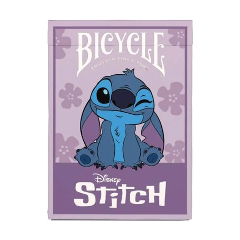 Naipes Heraclio Fournier Bicycle Disney Stitch