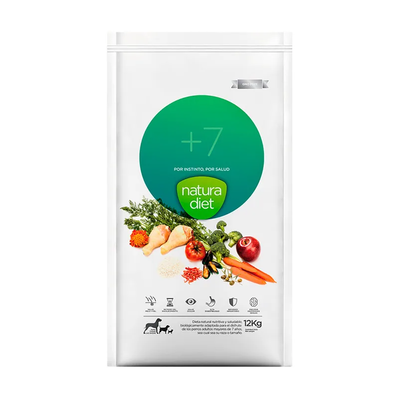 Natura Diet 12 kg Senior +7 pienso
