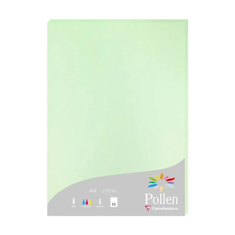 Pollen papel para impresora de inyección de tinta A4 210x297 mm 25 hojas