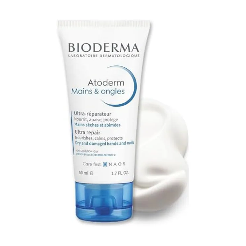 Bioderma Atoderm crema de manos y uñas 2x50ml