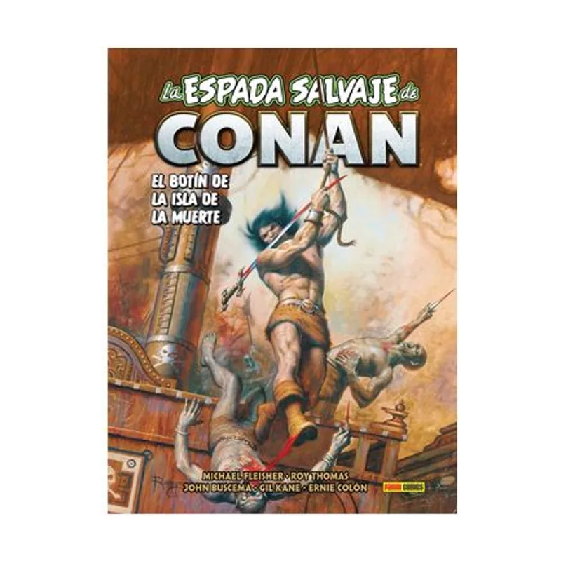 La Espada Salvaje de Conan 21. El botín de la Isla de la Muerte Biblioteca Conan
