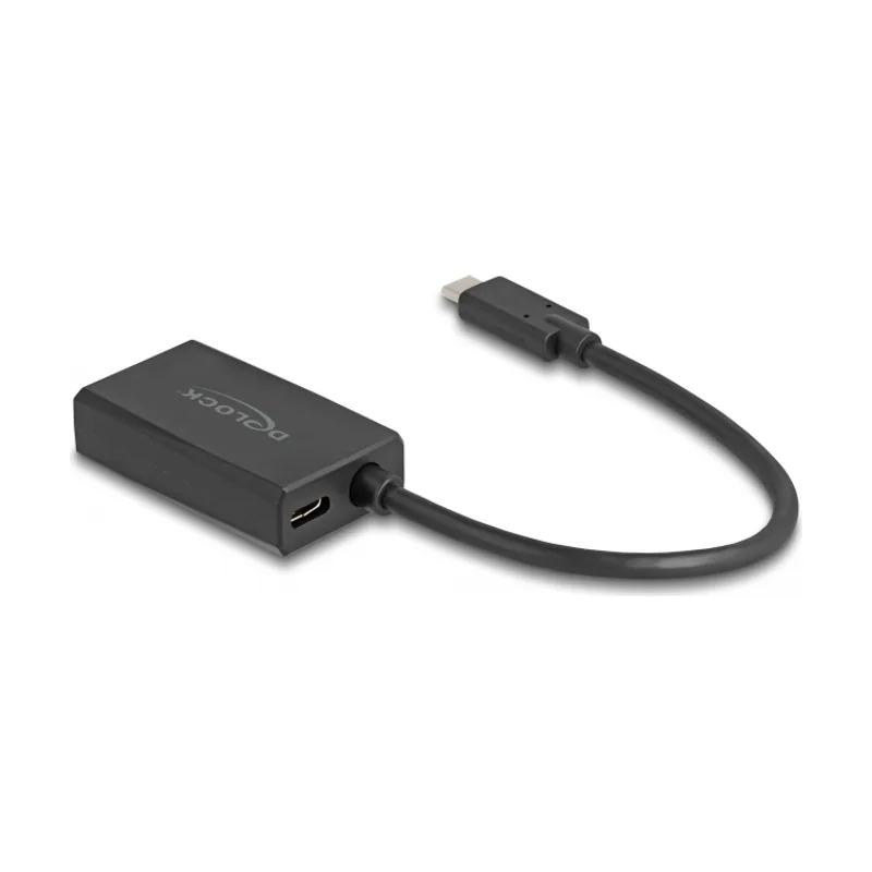 Adaptador HDMI hembra a USB Type-C macho modo DP Alt 4K con PD 100 W