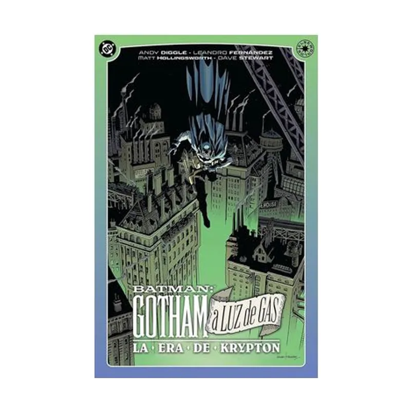Dc elseworlds gotham a luz de gas. la era de krypton